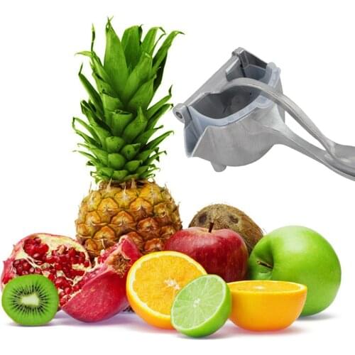 Manual Juice Squeezer Aluminum Alloy Hand Pressure Orange Juicer Pomegranate Lemon Squeezer Kitchen Accessories