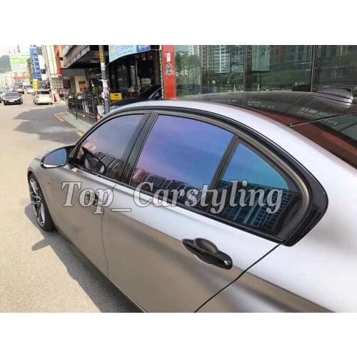 VLT 18% Chameleon Car Window Tint Film For left / right car windows Film Glass High heat insulation solar tint 1.x30m 5x98ft