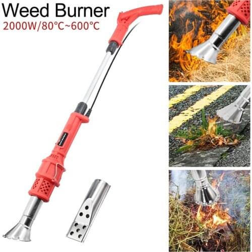 Electric Weed Burner Killer Universal Lighter 3-in-1 BBQ Fire Starter Burning Grass and Charcoal Flame Device