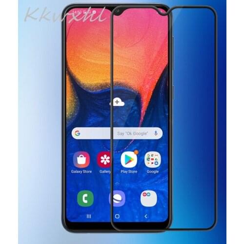 For Samsung Galaxy A10 Glass Tempered Glass for Samsung Galaxy A30 Film Full Glue Screen Protector for Samsung Galaxy A50