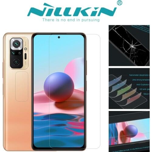 Nillkin tempered glass For Redmi Note10 4g Note10Pro Max K40Pro+ 5g K40 explosion-proof cracked film protective Protector