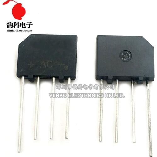 10PCS KBP206 KBP206G DIP Bridge Rectifier 2A 600V DIP-4