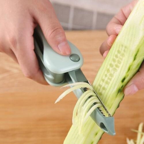2PCS Kitchen Vegetable Peelers 2 In 1 Foldable Steel Swiveling Peelers Potato Carrot Cucumber Fruit Peelers Kitchen Tools