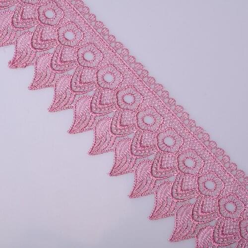 Cusack 2 yard 9 cm 6 Color Lace Trim Ribbon for Dress Garment Home Textiles Trimming DIY Crafts Lace Fabric Gray Beige Sewing