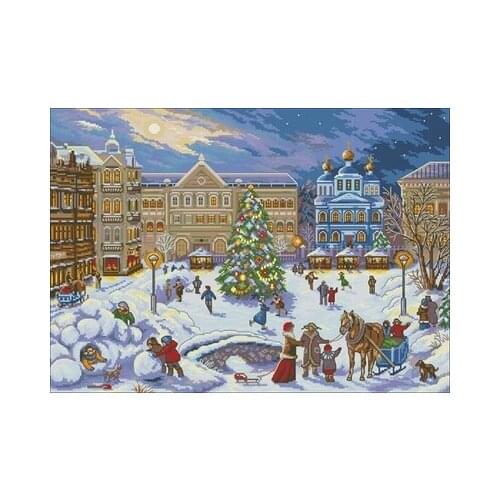 25-Panna GM-1515 Counted Cross Stitch 11CT 14CT 18CT DIY Cross Stitch Kits Embroidery Needlework Sets