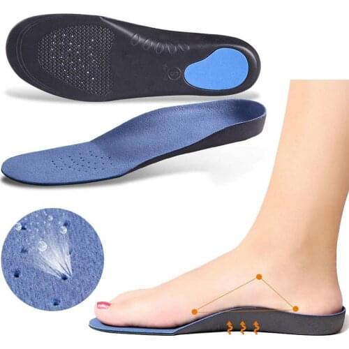 Flat Feet Orthopedic Insoles For Shoes Pad Sole Arch Support Foot Varus Valgus X-o Leg Corrector Eva Ortholite Insole Men Women