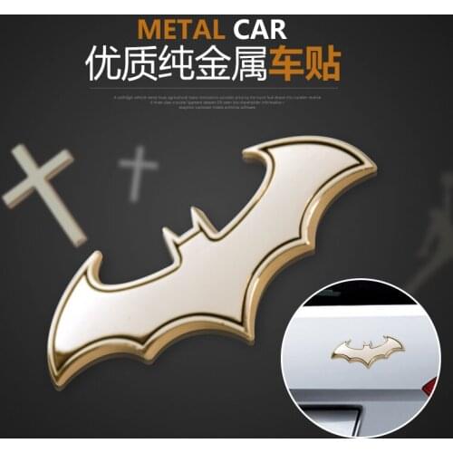3D Car Stickers Cool Metal Bat Auto Logo Car Styling for Chevrolet Cruze TRAX Aveo Lova Sail EPICA Captiva Malibu Volt Camaro