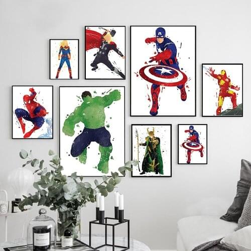 5d Diamond Painting Disney Marvel Diamond Mosaic Embroidery Full Cross Stitch Kits Diy Home Decor Avengers Watercolor Cuadros