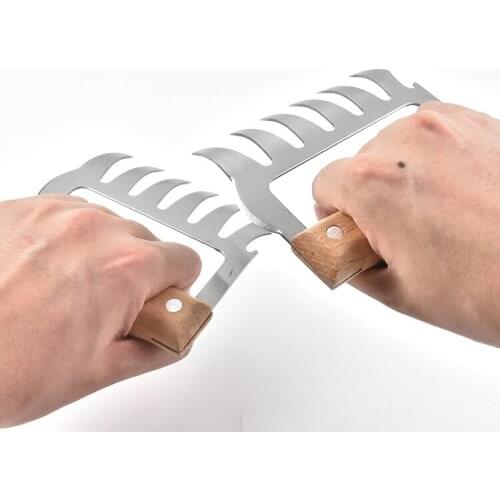 Bbq barbecue tool bear claw meat divider bear claw fork multifunctional meat ripper