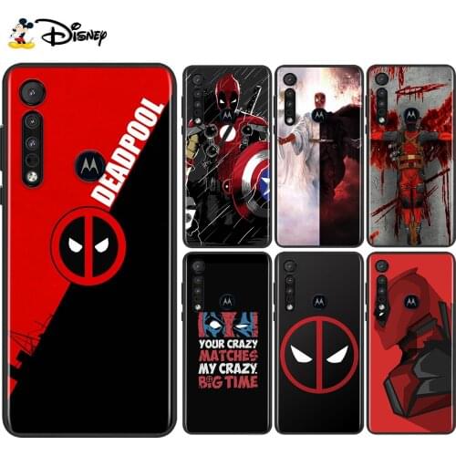 Hero Deadpool For Motorola Edge G Stylus ONE Fusion Marco Hyper G9 G8 E7 E6 Plus PLAY Power Lite Phone Case