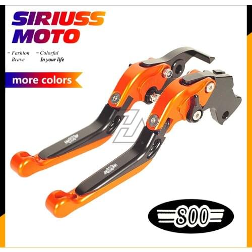 CNC Motorcycle Foldable Lever Motocross Brake Clutch Levers Case for Kawasaki W800/SE W 800 W800 SE 2012-2016