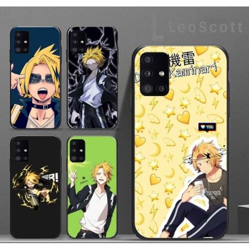 Denki Kaminari My Boku No Hero Academia Phone Cases For Samsung A50 A51 A71 A31 A21S S8 S9 S10 S20 S21 Plus Fe Ultra 4G 5G