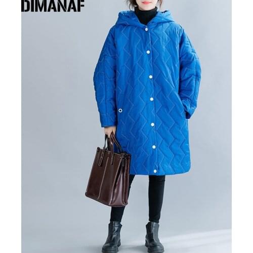 DIMANAF Women's Parkas