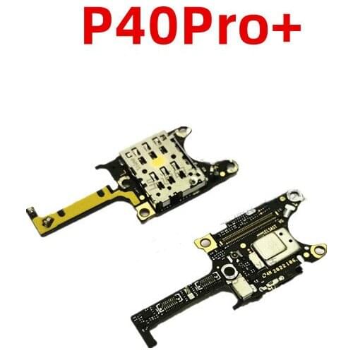 For Huawei P40 Pro+ Sim card slot socket microphone small board