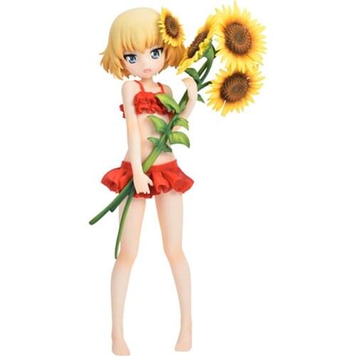 1/7 Girls Und Panzer Das Katyusha Swimsuit Ver Unpainted Resin Figure Unassambled GK White Model Kit W_3237