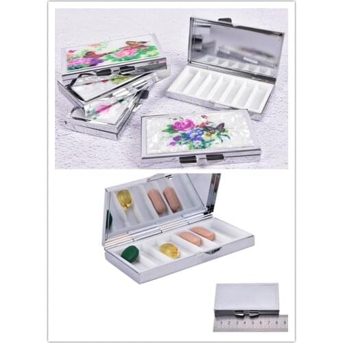 1PC 7 Days Weekly Tablet Pill Medicine Box Waterproof Sterile Holder Storage Organizer Container Case Pill Box Splitters