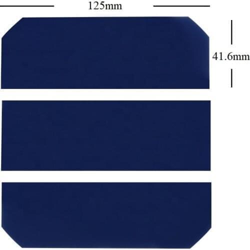ALLMEJORES Monocrystalline solar cell 0.5v 1.2W flexible Sunpower solar cells 50pcs/Lot