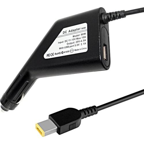 20V 4.5A 90W Dc Power Supply Adapter Laptop Car Charger for Lenovo Thinkpad G405s G500 G500s G505 G505s G510 G700 E540 E440 E431