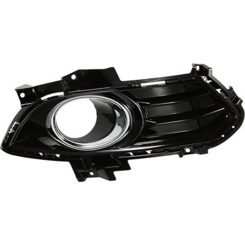 Fog Light Bumper Left Front Fog Light Grille Cover Grill Chrome Ring Trim Fit for Ford Mondeo 2013- DS7Z-17E810-AA
