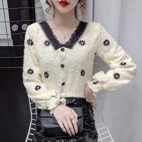 Women Blouse Long Sleeve Sexy Leopard Print Blouse Turn Down Collar Lady Office Shirt Tunic Casual Loose Tops Oversized Blusas