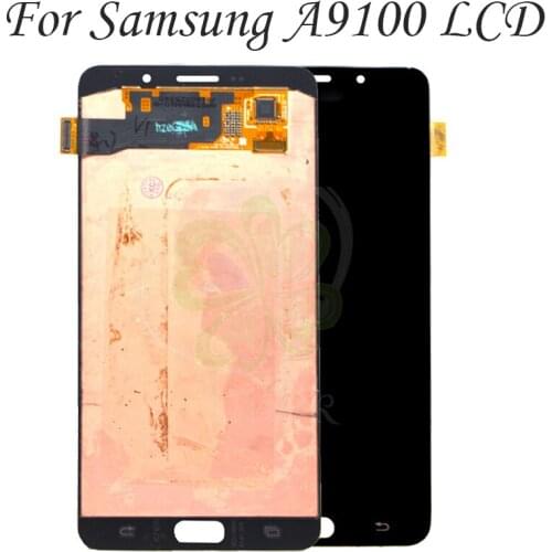 6.0" For SAMSUNG GALAXY A9100 LCD A9 Pro A9 2016 A910F Display Touch Screen Digitizer Assembly Replacement For Samsung A910 LCD