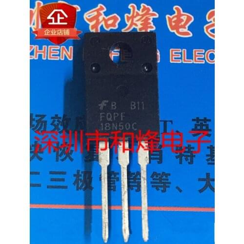 100% New&original FQPF18N50C TO-220F