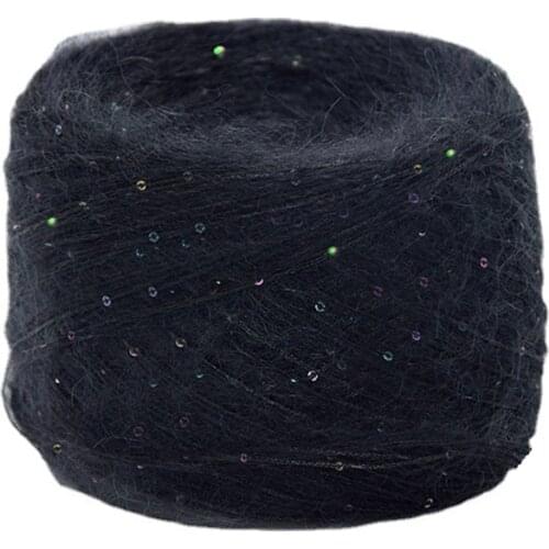 50g/Lot Wool Sequin yarn for hand knitting Lana wool to crochet to knit yarn Shiny thread hand Knitted DIY needlework line