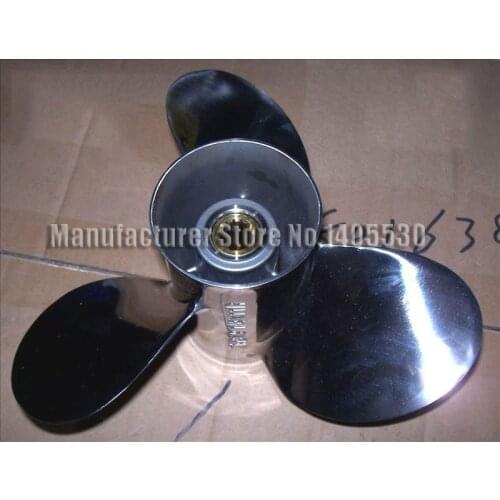 Free shipping Top Quality Propeller for Tohatsu 4 stroke 15-20HP 11 inch Outboard motor part 3*9 1/4*11