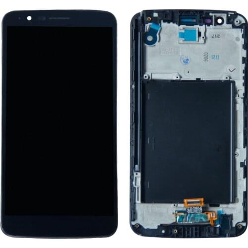 For LG Stylus 3 LS777 M400 M400DF M400N M400F M400Y LCD Display Touch Screen Digitizer Assembly with Bezel Frame