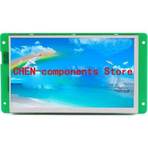 DWIN 7.0 Inch Touch Panel Smart UART Serial TFT LCD Module 800*480 HMI LCD Display DMT80480L070_02W