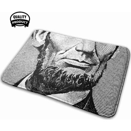 Lincoln Dollar 1 Soft Interesting Room Goods Rug Carpet 50S 60S Retro Lipstick Pop Art Pop Face Collectors Lips Records Mouth