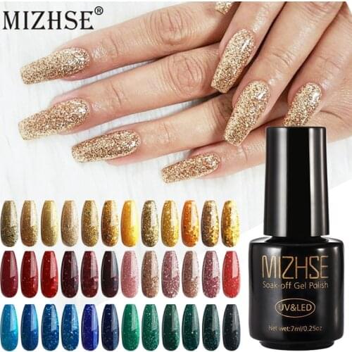 MIZHSE Glitter Varnishes China