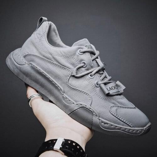2020 Summer Men Shoes Lace-up Mesh Men Casual Shoes Lightweight Comfortable Breathable Walking Sneakers Feminino Zapatos NanX211