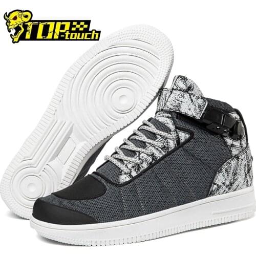 Casual Motorcycle Motorboats Men Women Botas Moto Wearable Motorcycle Shoes Botas Touring Shoes Moto Motorbike Boots 4 Seasons