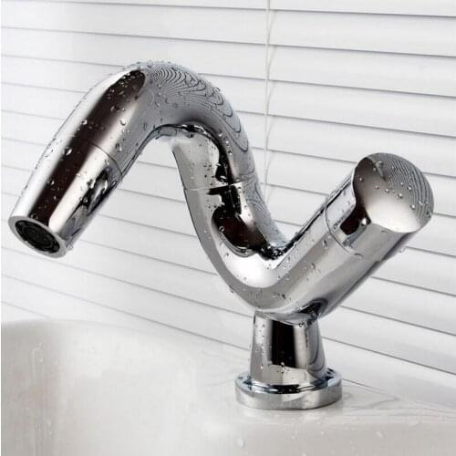 Kitchen Vidric Faucet modern creative washa design bathroom faucet hot& cold mixer water taps for a faucet of bathroom
