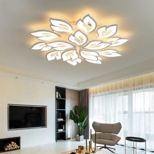 Modern Led Chandelier Ring Living Room Dining Room Bedroom Led Lamp Memory Function Led Ceiling Chandelier Lighting Fixture