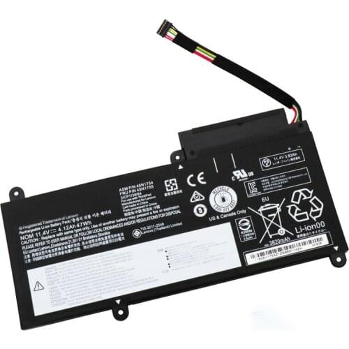 High Quality Replacement Lenovo Thinkpad 45N1754 45N1756 E450 E450C E455 E460 E460C Notebook battery