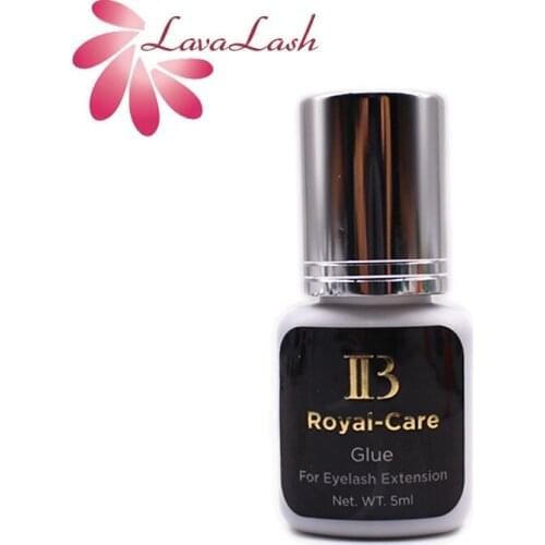 1 Bottle Korea IB Ibeauty Royal-Care Glue For Eyelash Extension Original 5ml Black Glue Silver Cap Lasting Quick Dry Beauty Shop