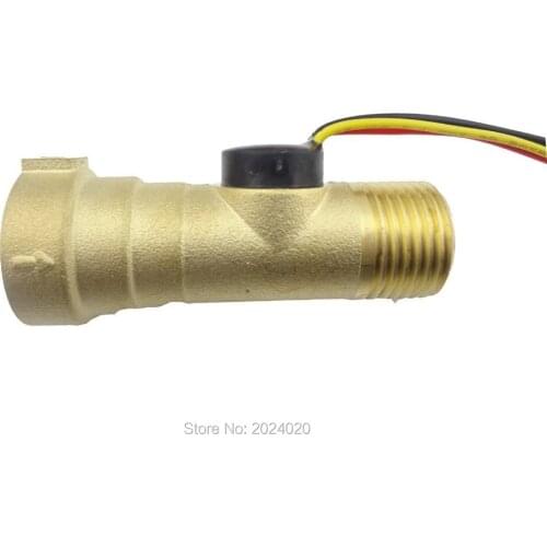 1pcs of Electronic Flow Meter Electronic Flow Sensor 1-30L/M for solar water heater, water flow meter