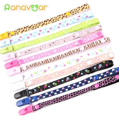 1PC New Baby Pacifier Clip Pacifier Chain Dummy Clip Nipple Holder For Nipples Children Pacifier Clips Teether Anti-drop Rope