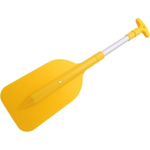 1Pcs Telescopic Paddle Portable Collapsible Adjustable Aluminum Alloy Oar Safety Boat Accessories