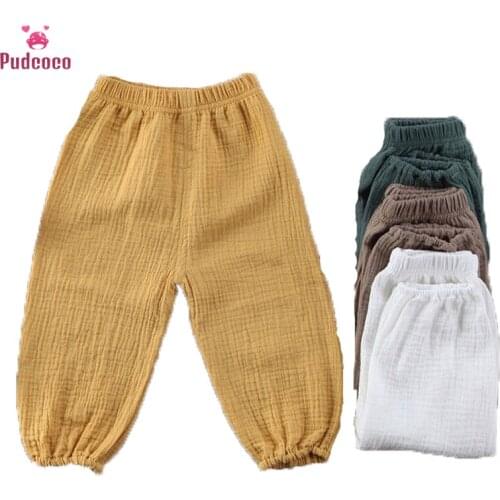 Pudcoco Brand Kids Baby Boy Girl Long Pants Bottoms vestido infantil Loose Pantalettes Bebe Trousers Leggings Pants Baby Clothes