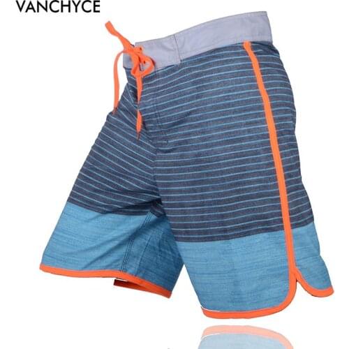 VANCHYCE Gray Shorts Men Beach Shorts Men Bermuda Short Quick Dry Silver Mens Boardshorts Board Shorts Brand Swimwear Men
