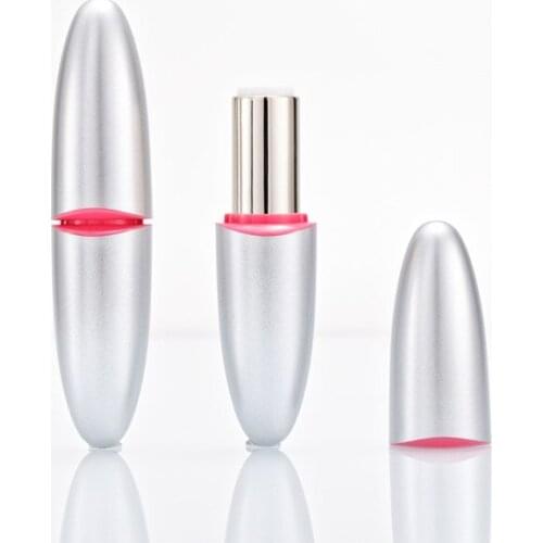 New 5g Maquiagem Shimmer Silver Black Empty Lipstick Lip Balm Tubes Cosmetic Container Lip Gloss Case Bottle for Women 200pcs