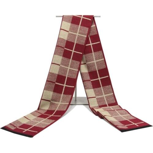 Newest Thicken Winter Women Men Fashion Plaid Scarf Brand Ladies Shawls Warm Cape Cashmere wool Scarves for men