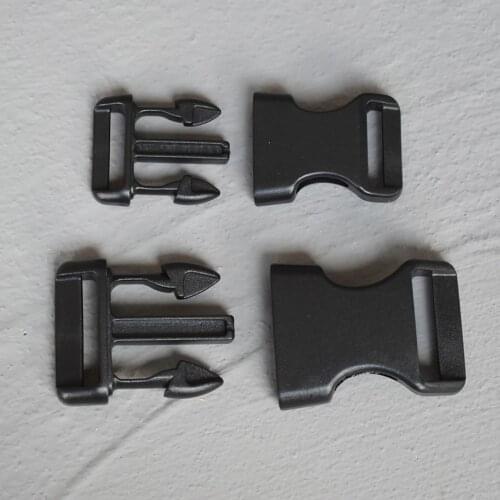 50 Pcs 20/25mm Plastic Quick Side Release Buckle Purse Luggage Outdoor Backpack Webbing Belt Clip Clasp Parts Leather Craft DIY