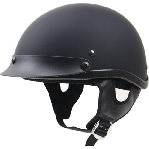 Half style half face helmet Professional Open face motorbike helmet DOT approved bikers head gear