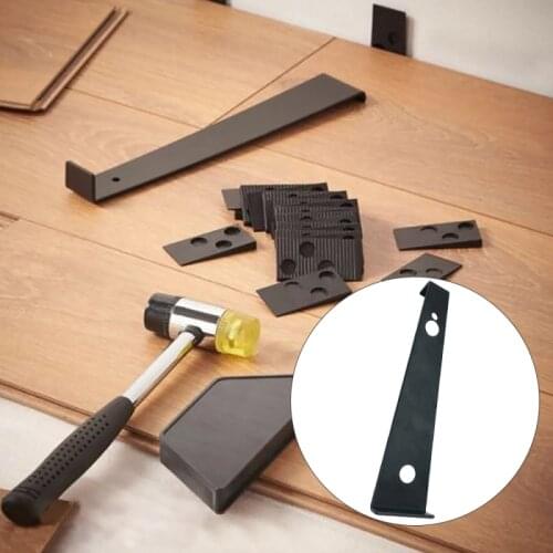 Manual Home Wooden Floor Pull Bar DIY Carbon Steel Spacers Installation Tool Fitting Laminate Repairing Metal Practical Mounting
