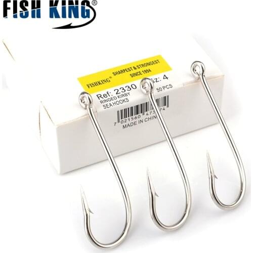 Fishhooks Stacheldraht Fisch Haken Angelhaken 50-100 PCS/LOT Size1 #-Size10 # High Carbon Stahl Jigging Anzol Angelhaken 2330