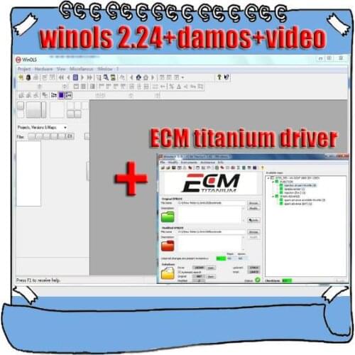 Winols 2.24 + Unlock patch + Damos files + Video + User Manual + Ecm titanium 26000 Drivers Download Link